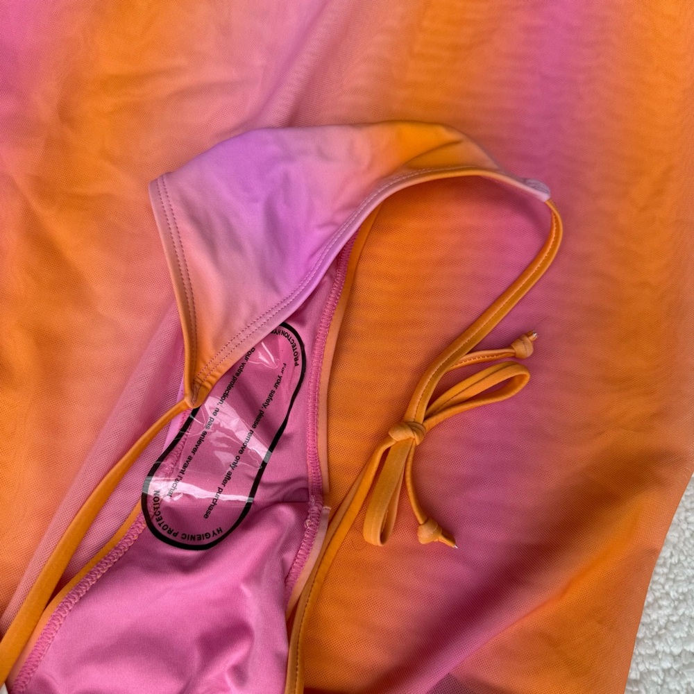 Pink and Orange Bikini Set - Picture 6 of 6